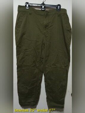 Old Navy Olive Green Women's Chinos